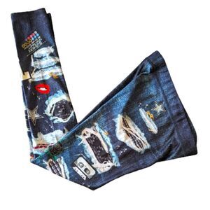 Terez Ripped Jeans Leggings XS